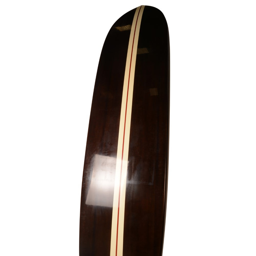 Paddle Board in Dark Painted Wood 11ft with 1 fin