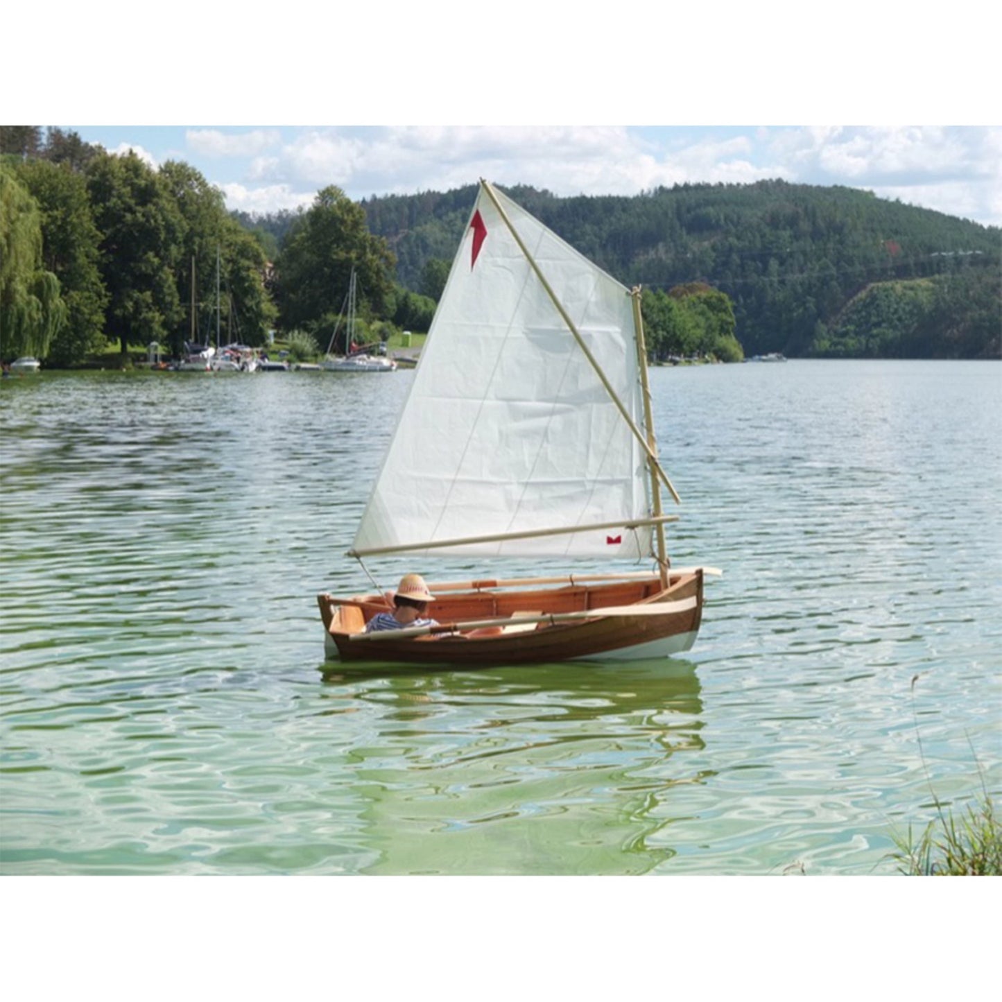 Atkin Cabin Boy Custom Built Tender Boat Wood/Composite
