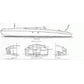 Hacker Slippery 14Ft Custom Built Wooden Boat