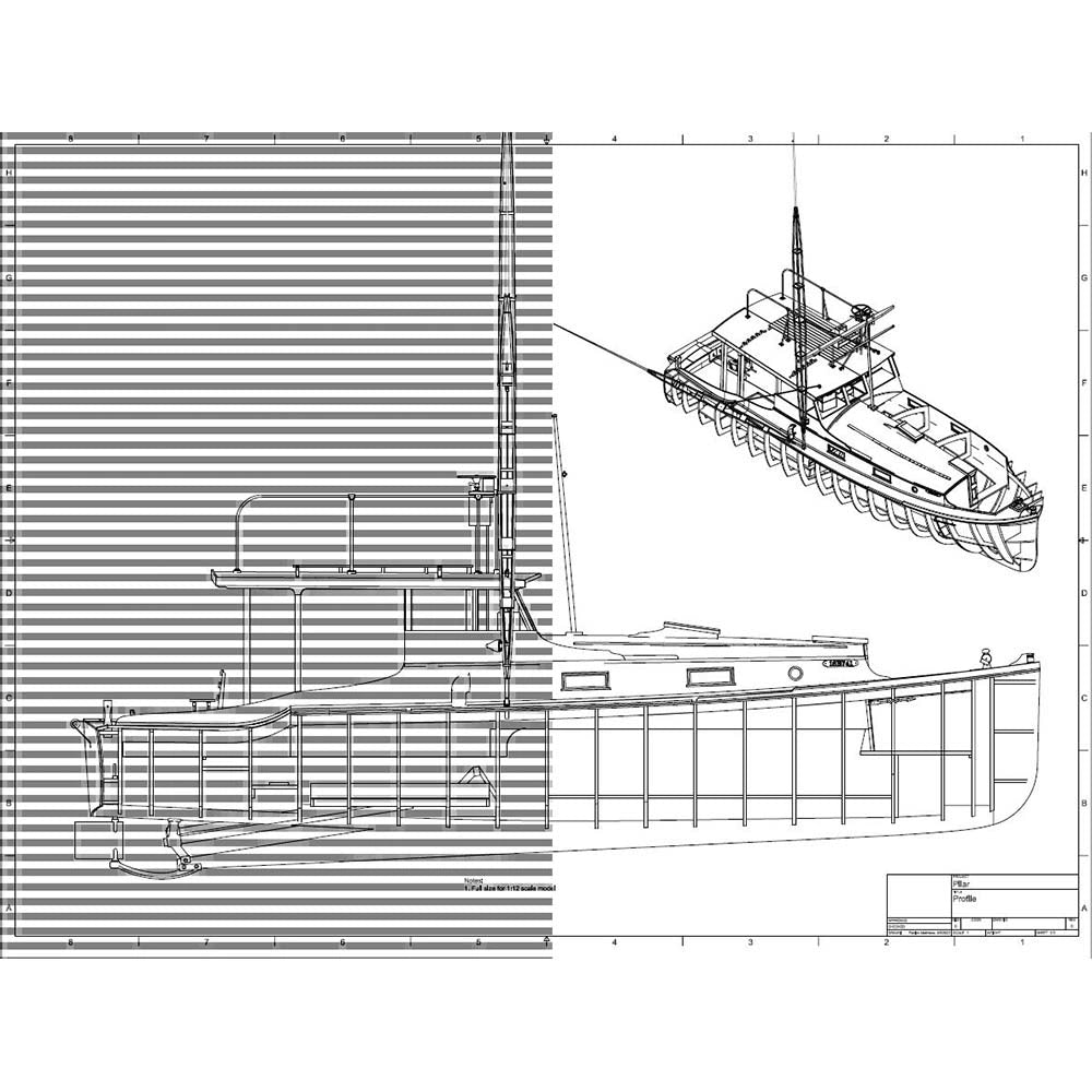 38ft "Hemingway Pilar" Inspired Wooden Fishing Boat | Custom Build Consultation Deposit