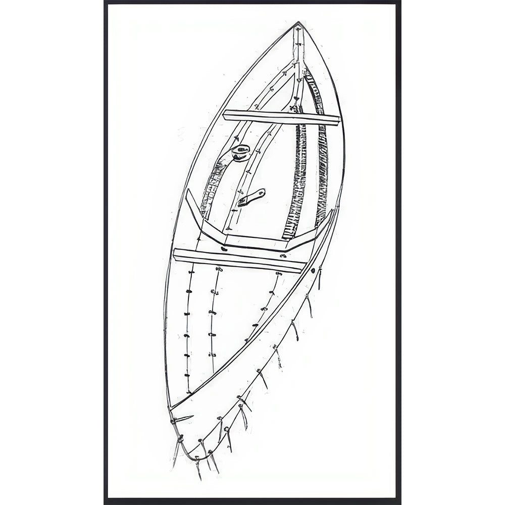 Eureka 155 15.5Ft Canoe Custom Built Wooden Boat