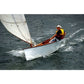 Goat Island Skiff Sailing Dinghy 15.5 Ft Custom Built Wooden Boat