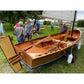 Goat Island Skiff Sailing Dinghy 15.5 Ft Custom Built Wooden Boat