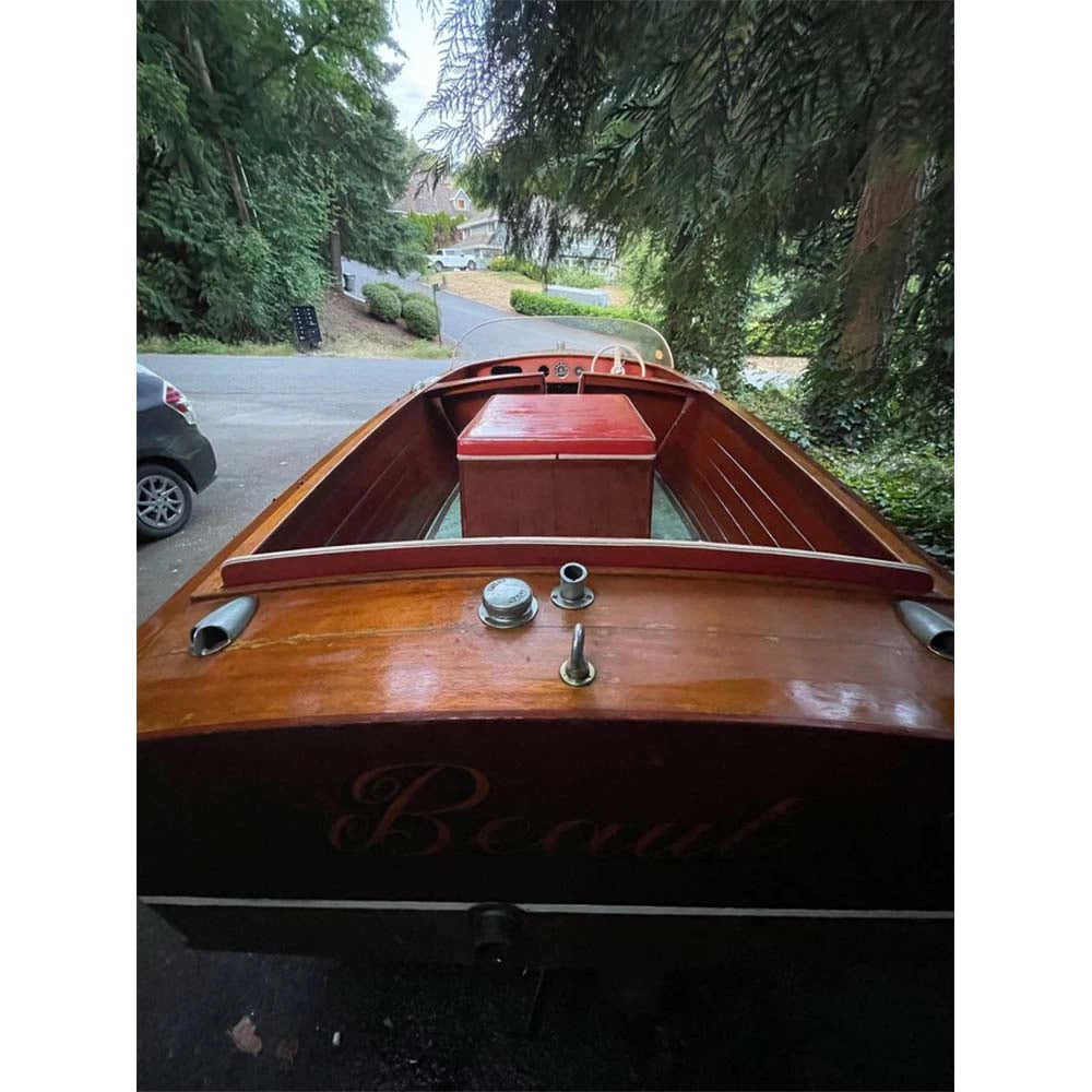 Century 17' Sportsman Custom Built Wooden Boat