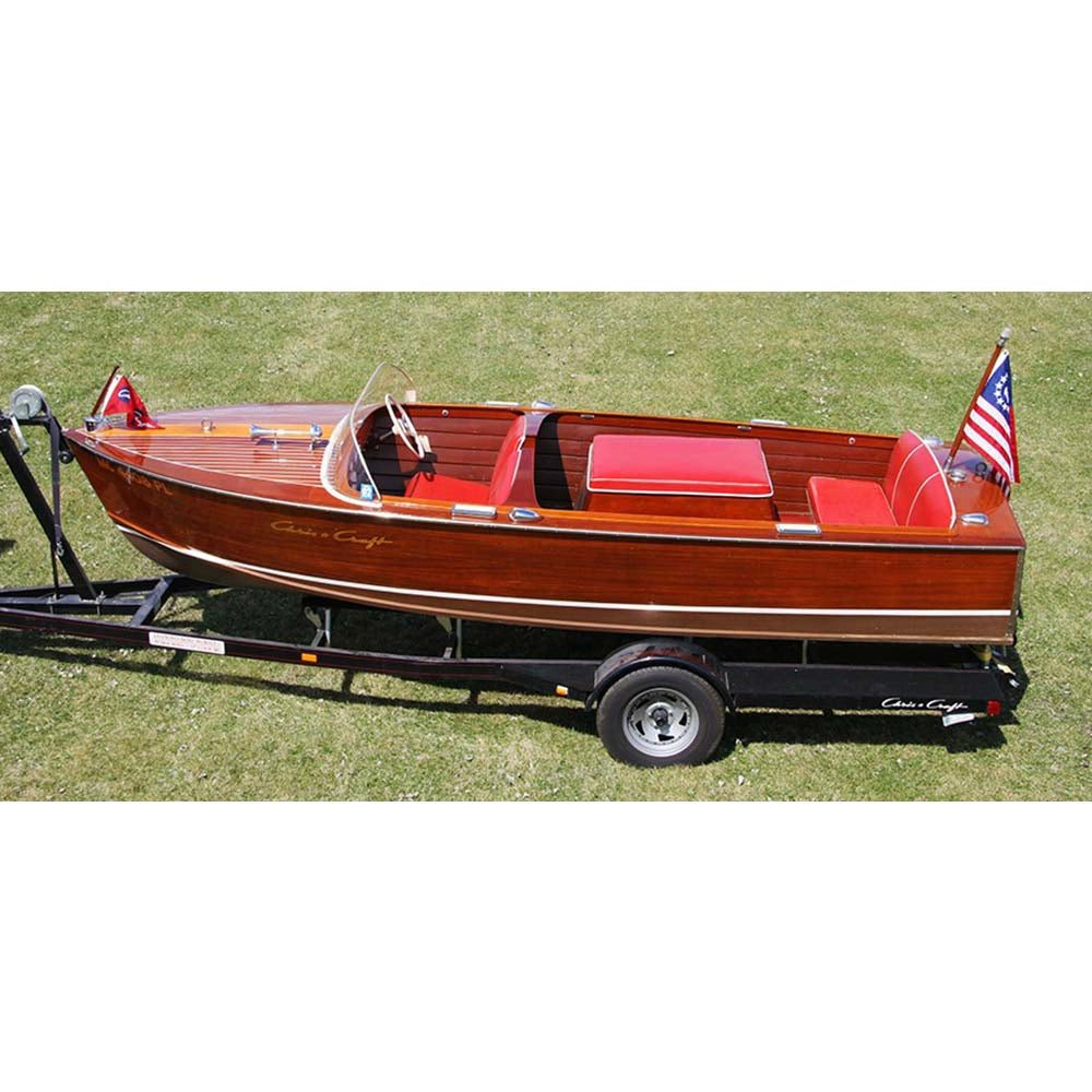 Century 17' Sportsman Custom Built Wooden Boat