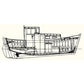 24ft "MARTHA GREEN" Atkin-Inspired Wooden Boat | Custom Build Consultation Deposit