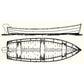 Atkin MAUDE AND EMELINE boat 14ft Custom Built Wooden Boat