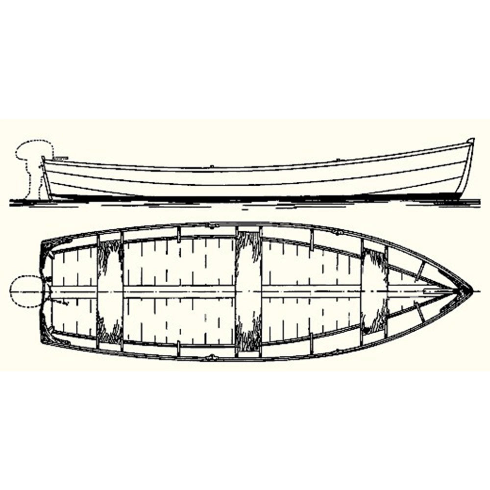 Atkin MAUDE AND EMELINE boat 14ft Custom Built Wooden Boat