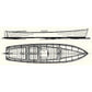 XLNC boat 18ft Custom Built Wooden Boat