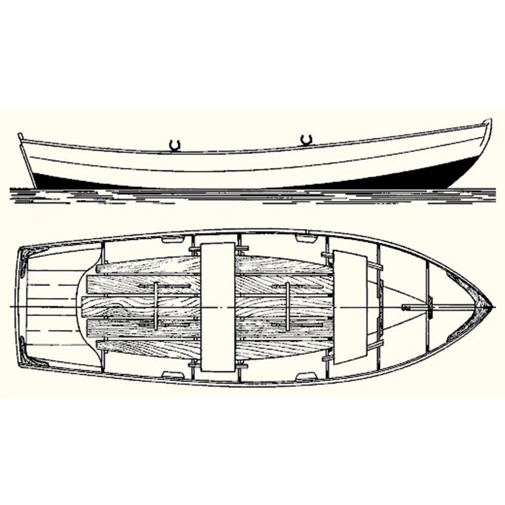 Atkin Wideawake Boat 16ft Custom Built Wooden Boat