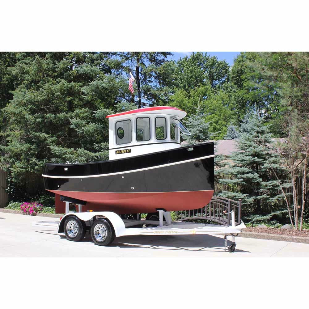 Glen L Sweet Sixteen 19ft Custom Built Wooden Boat