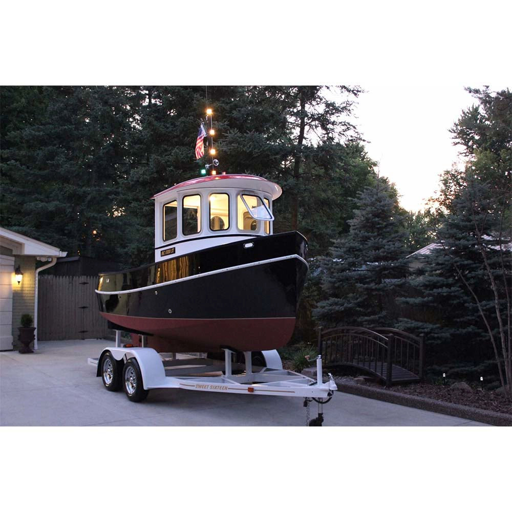 Glen L Sweet Sixteen 19ft Custom Built Wooden Boat