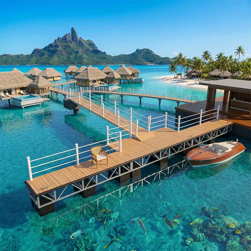 Modular Composite Floating Dock