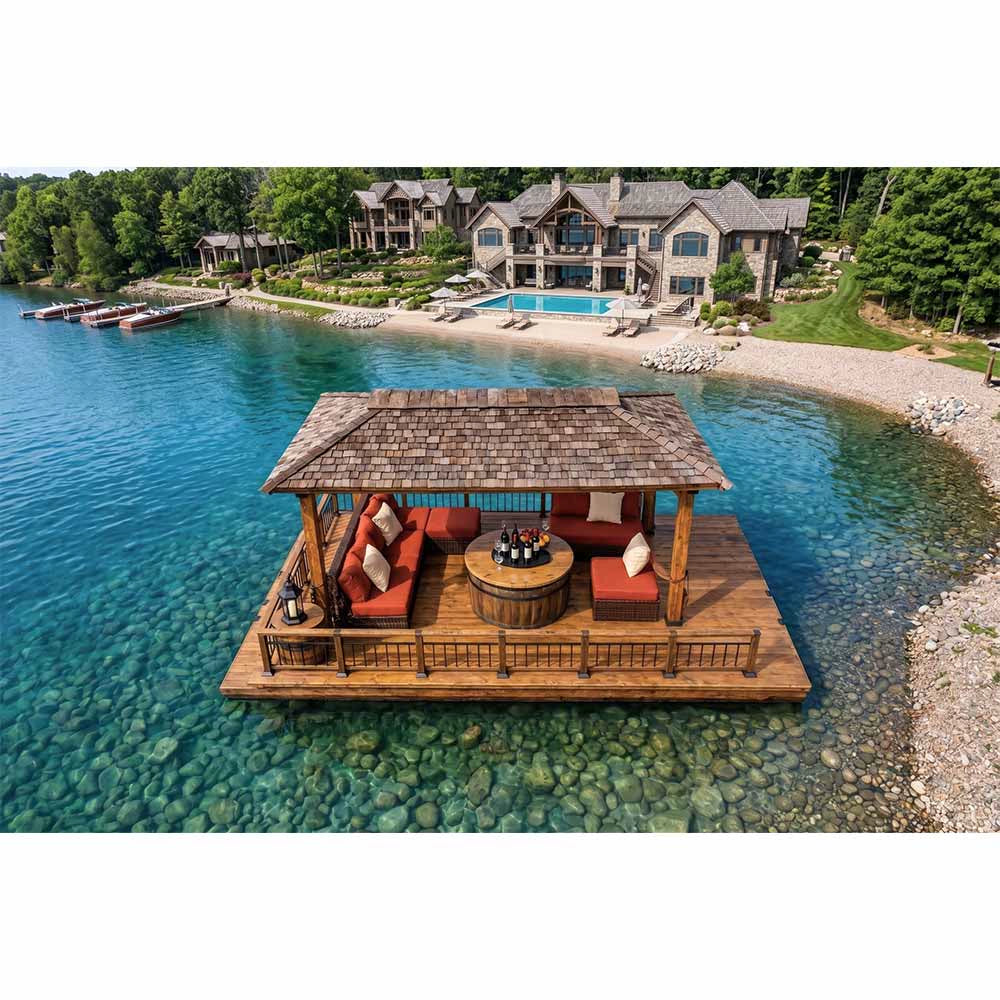 Rectangular Floating Lounge