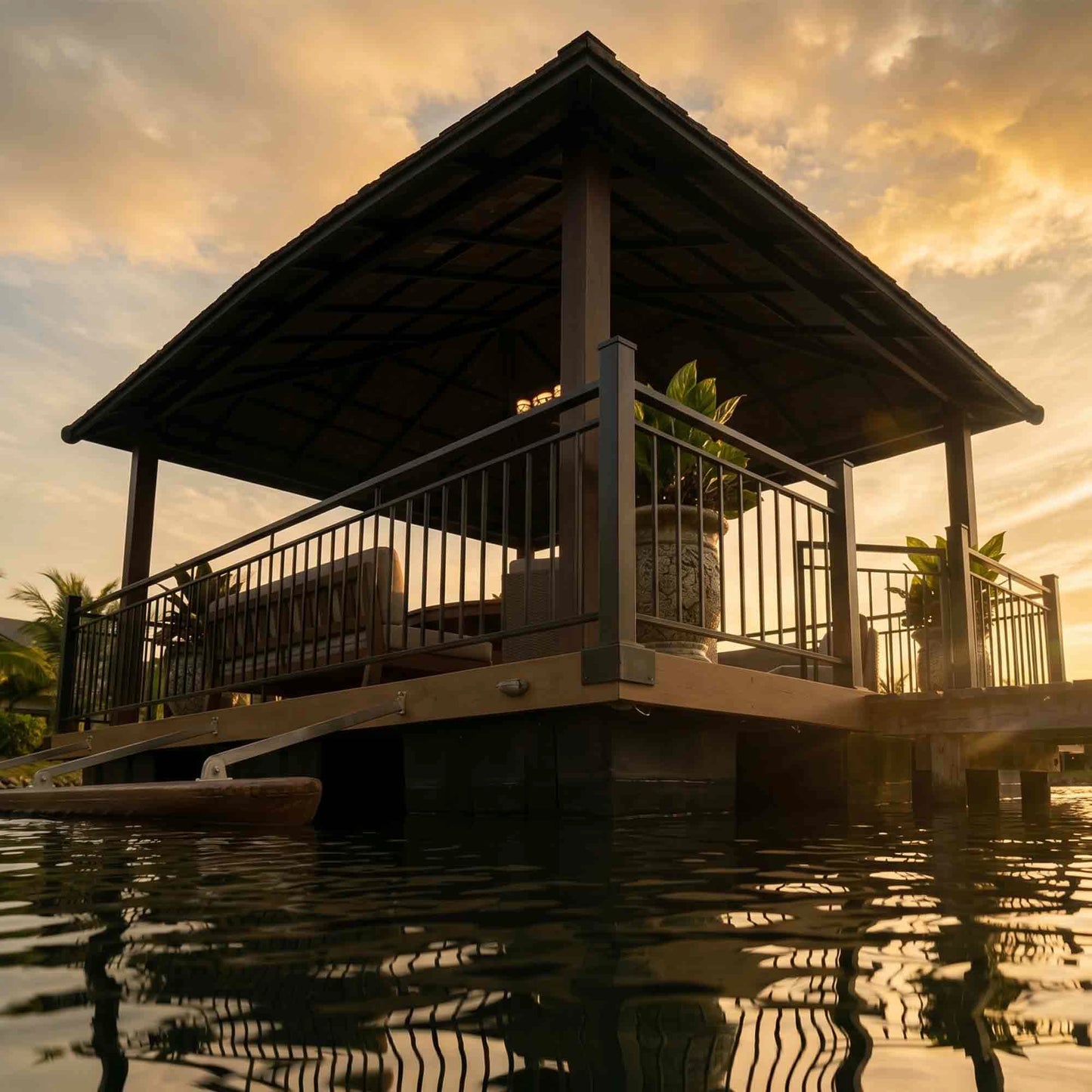 Rectangular Floating Lounge