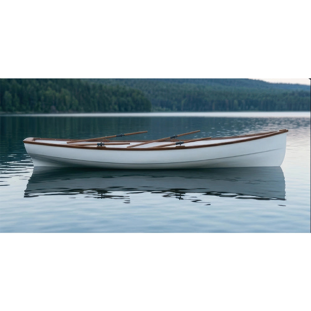 17ft Composite Whitehall Dinghy | Teak Accents & Classic Design