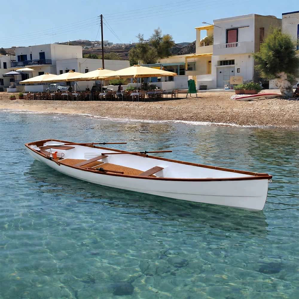 17ft Composite Whitehall Dinghy | Teak Accents & Classic Design