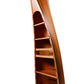 Canoe Book Shelf Antique 7ft