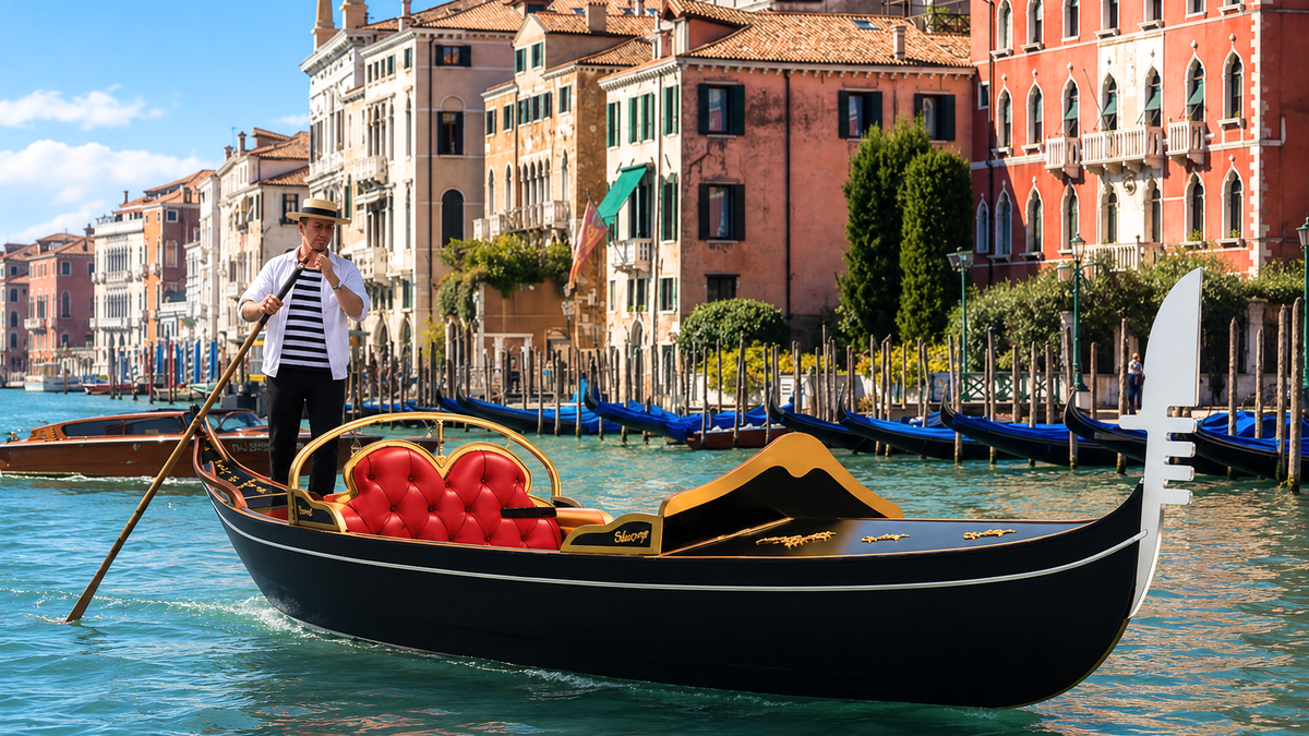 Venetian Gondola Boat