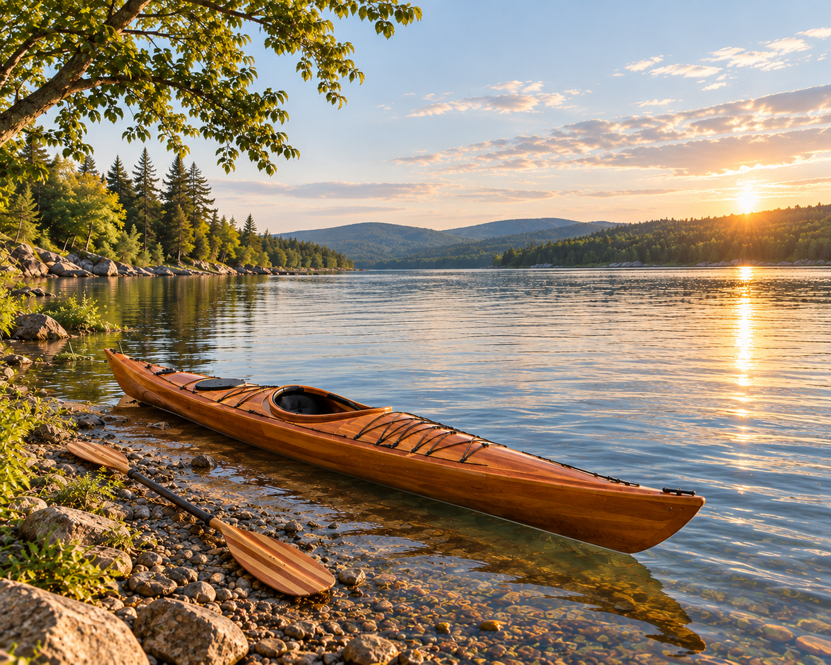 Wooden Kayak