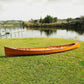 Wooden Canoe with Ribs Skeena 16 | Cedar strip canoe for sale