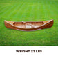 Display Canoe with Ribs Matte 6