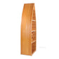 Wooden Canoe Wine Shelf