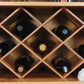 Wooden Canoe Wine Shelf