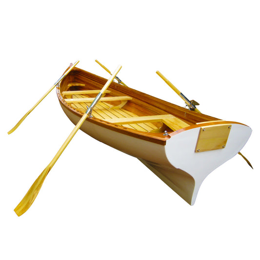 Wooden Whitehall Rowboat with Gelcoat Reinforcement 17ft