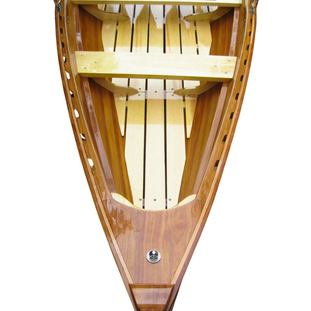 Wooden Whitehall Rowboat with Gelcoat Reinforcement 17ft