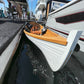 Clinker Built whitehall wooden rowboat 12