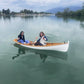 Clinker Built whitehall wooden rowboat 12