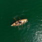 Clinker Built whitehall wooden rowboat 12