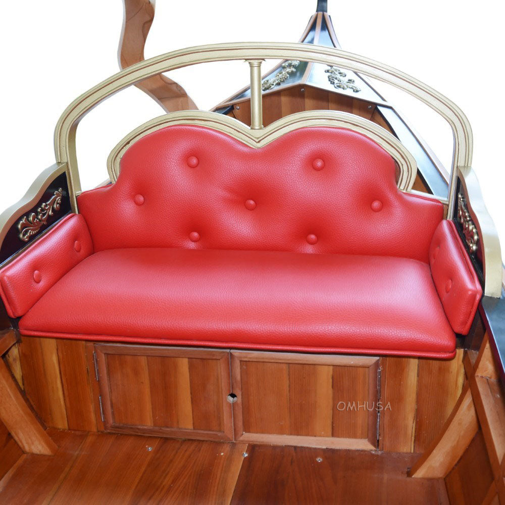 Venetian Gondola 15ft Wooden Boat