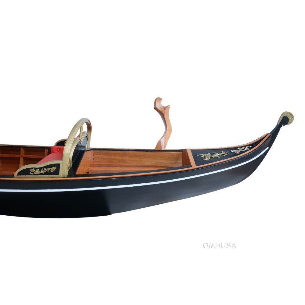Venetian Gondola 15ft Wooden Boat
