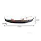 Venetian Gondola 15ft Wooden Boat