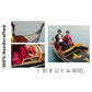 Venetian Gondola 15ft Wooden Boat