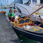 Venetian Gondola Wooden Boat 15 ft.