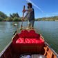 Venetian Gondola Wooden Boat 15 ft.