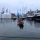 Venetian Gondola Wooden Boat 15 ft.