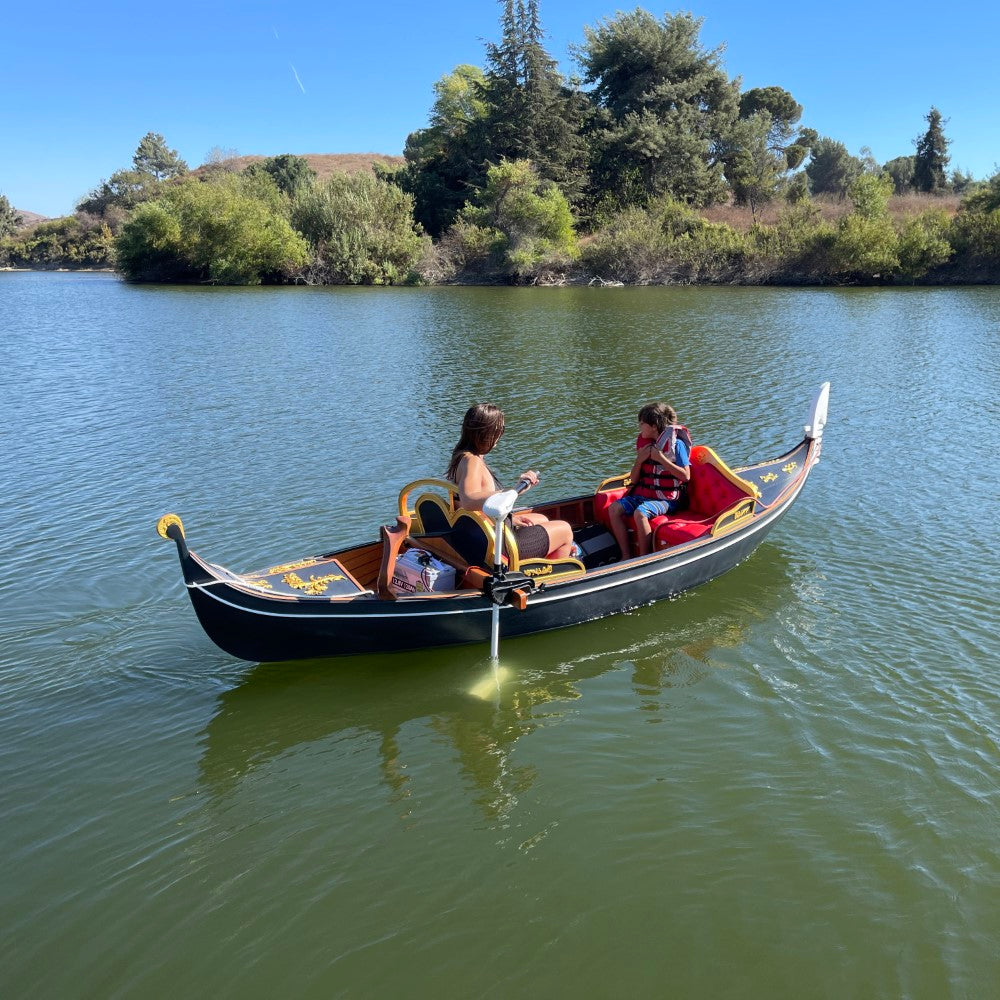 Venetian Gondola Wooden Boat 15 ft.