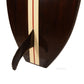 Paddle Board in Dark Painted Wood 11ft with 1 fin