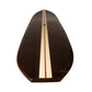 Paddle Board in Dark Painted Wood 11ft with 1 fin