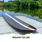 Paddle Board in Dark Painted Wood 11ft with 1 fin