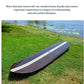 Paddle Board in Dark Painted Wood 11ft with 1 fin