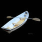 Swansea - Small composite Row Boat Canoe10ft