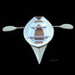 Swansea - Small composite Row Boat Canoe10ft