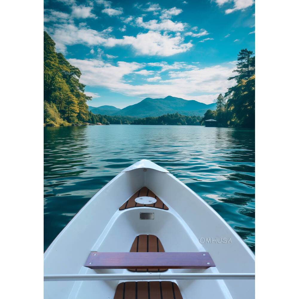 Swansea - Small composite Row Boat Canoe10ft