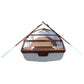 11.5 ft Composite whitehall dinghy with teak accent