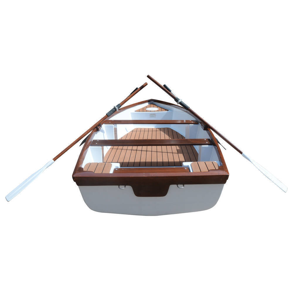 11.5 ft Composite whitehall dinghy with teak accent
